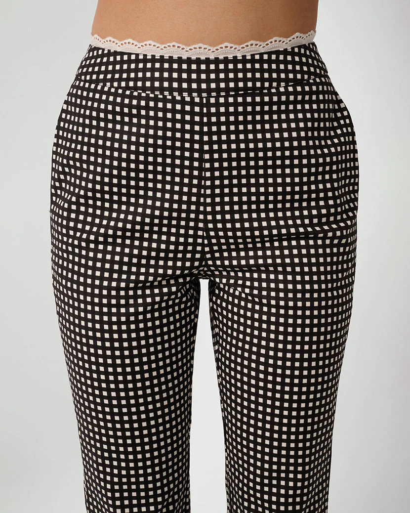 Crop Straight Pant | Black - Image 4