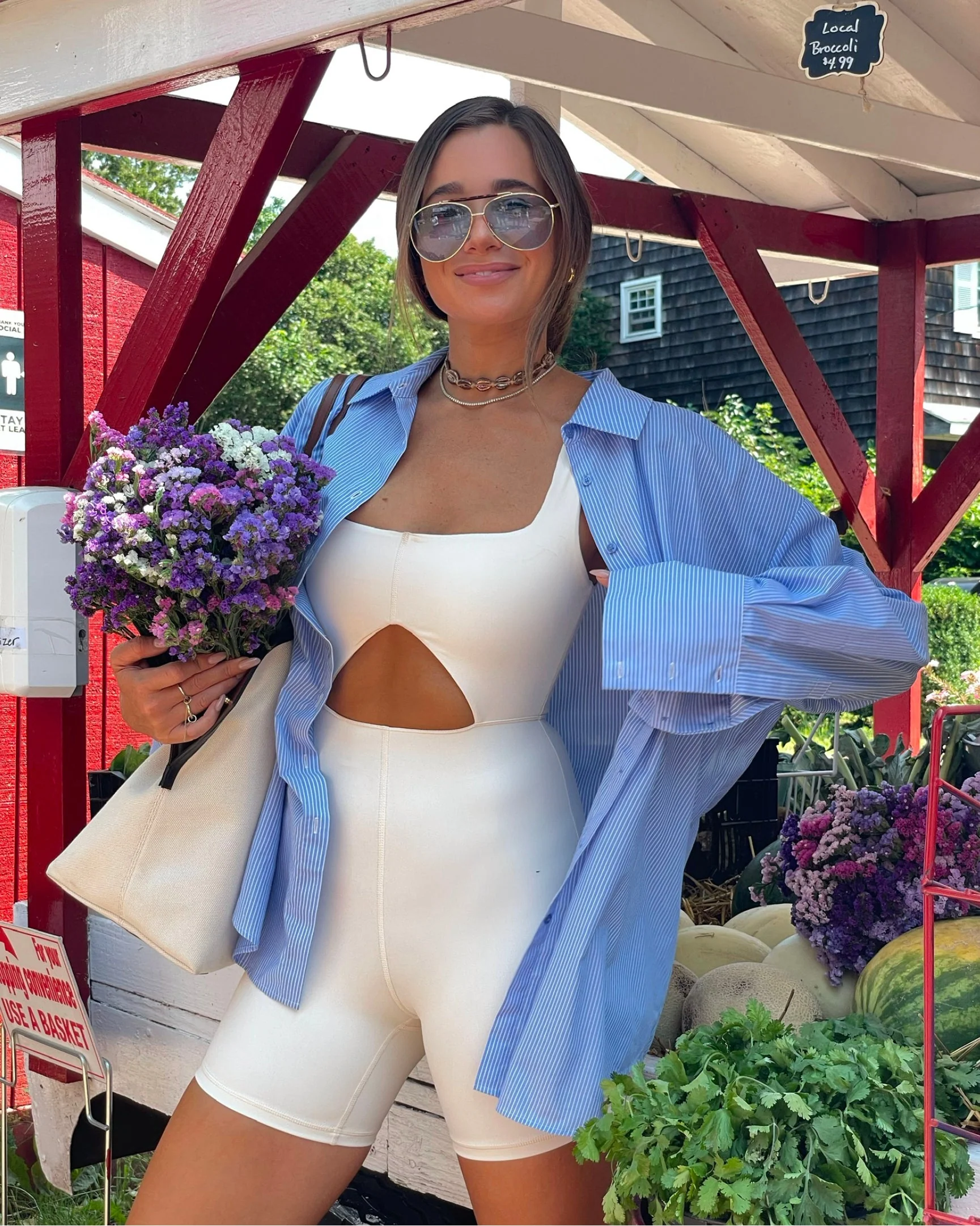 Cutout Bodysuit | White - Image 3