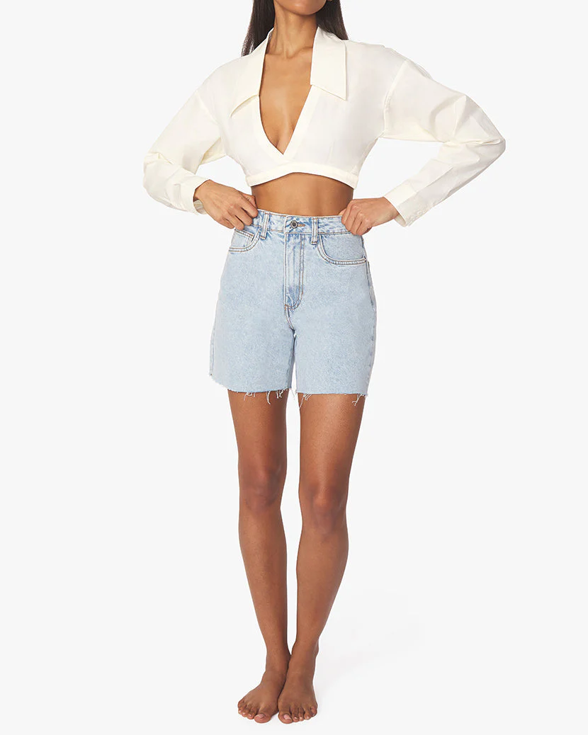 Dani Indigo Comfort Boyfriend Short | Super Light - Image 6