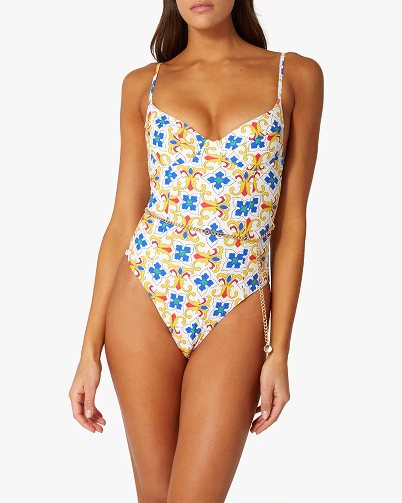 Danielle One Piece | Pearl Multi Tile - Image 2