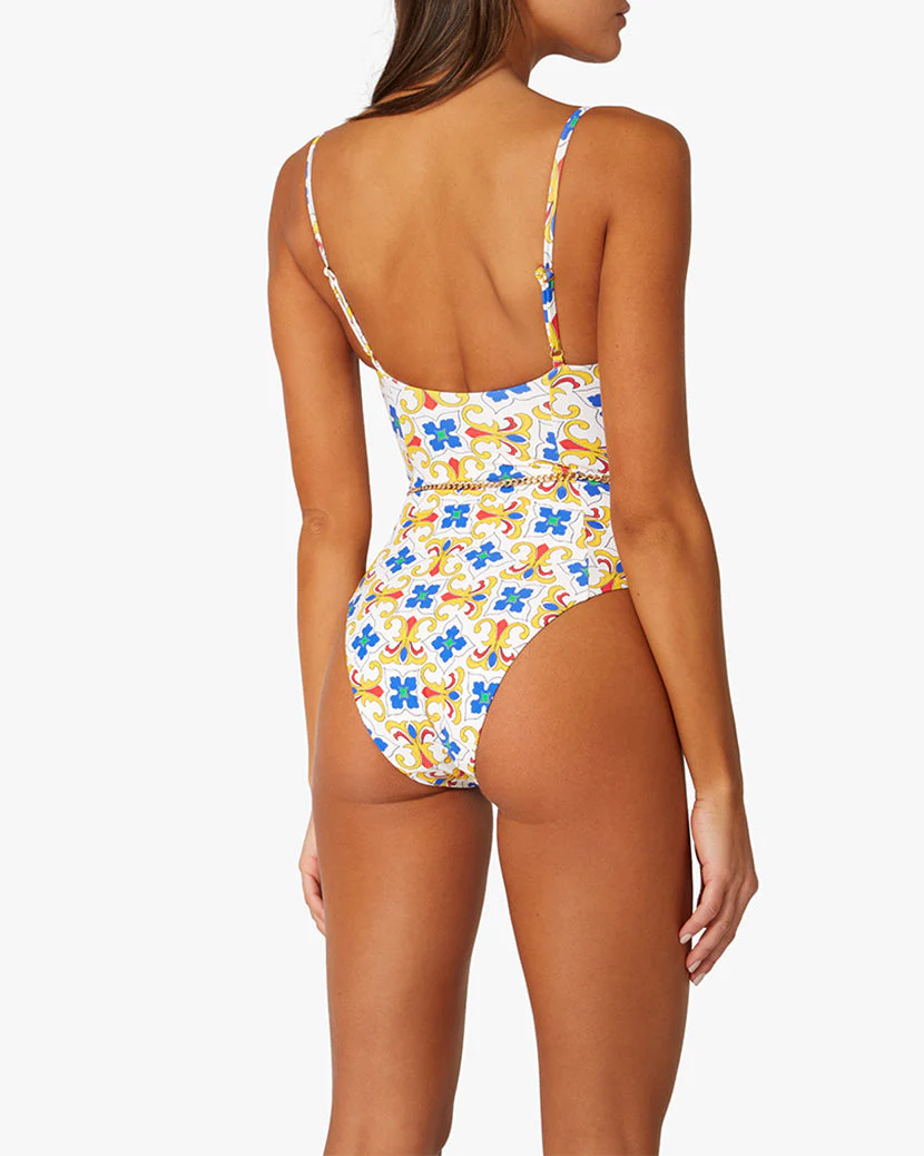 Danielle One Piece | Pearl Multi Tile - Image 3