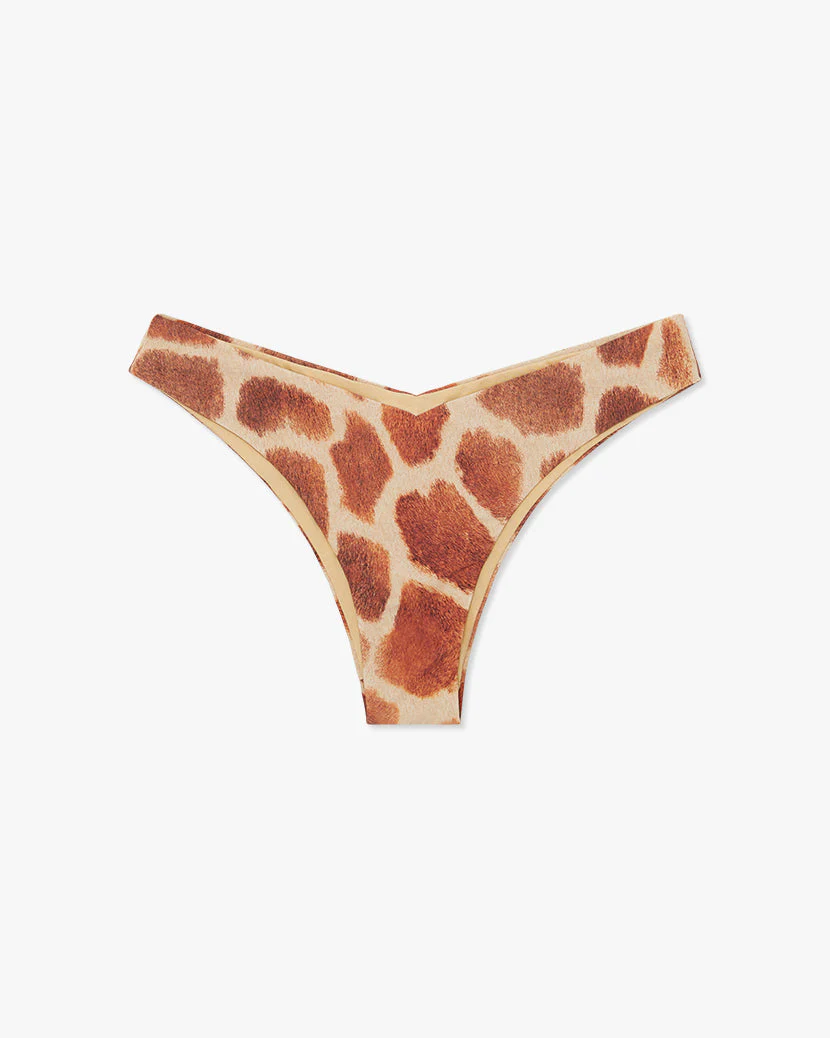 Delilah Giraffe Bikini Bottom | Sahara - Image 2