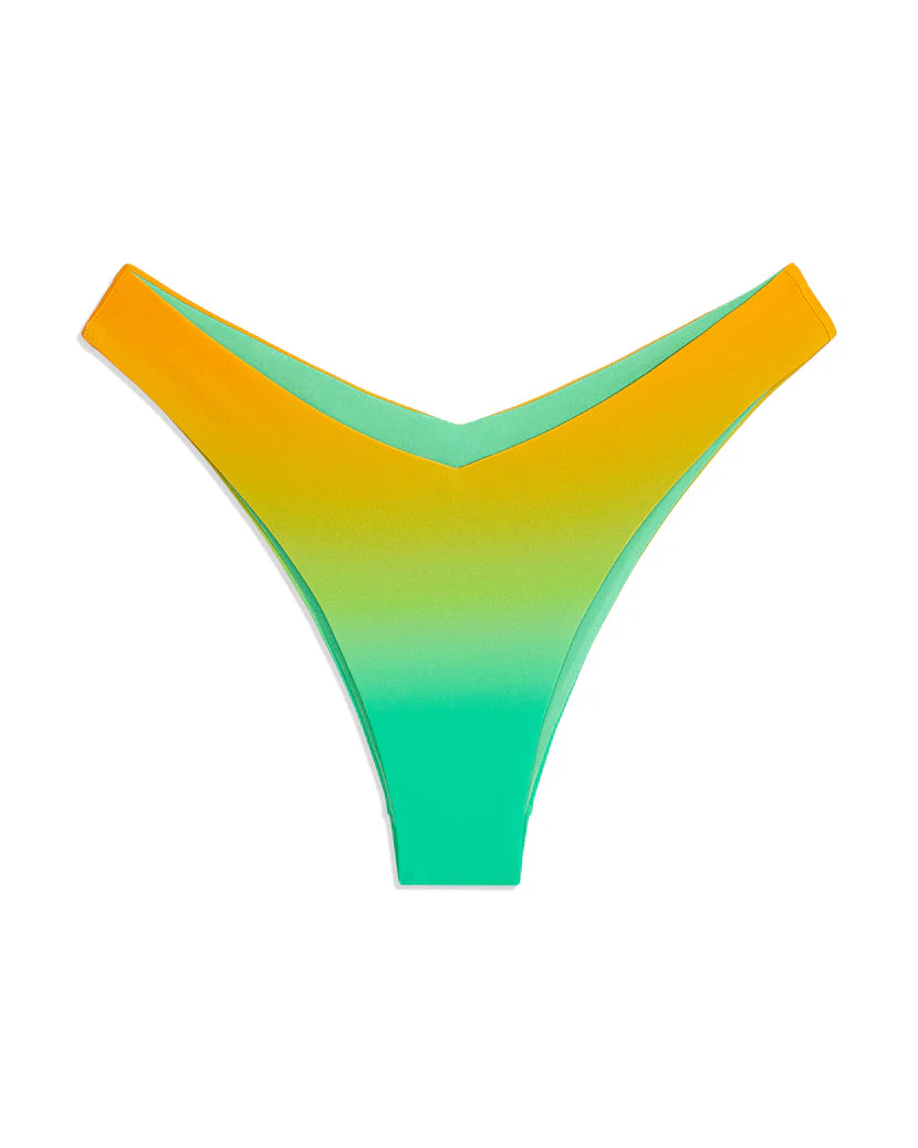 Delilah Gradient Bikini Bottom | Bright Green - Image 2