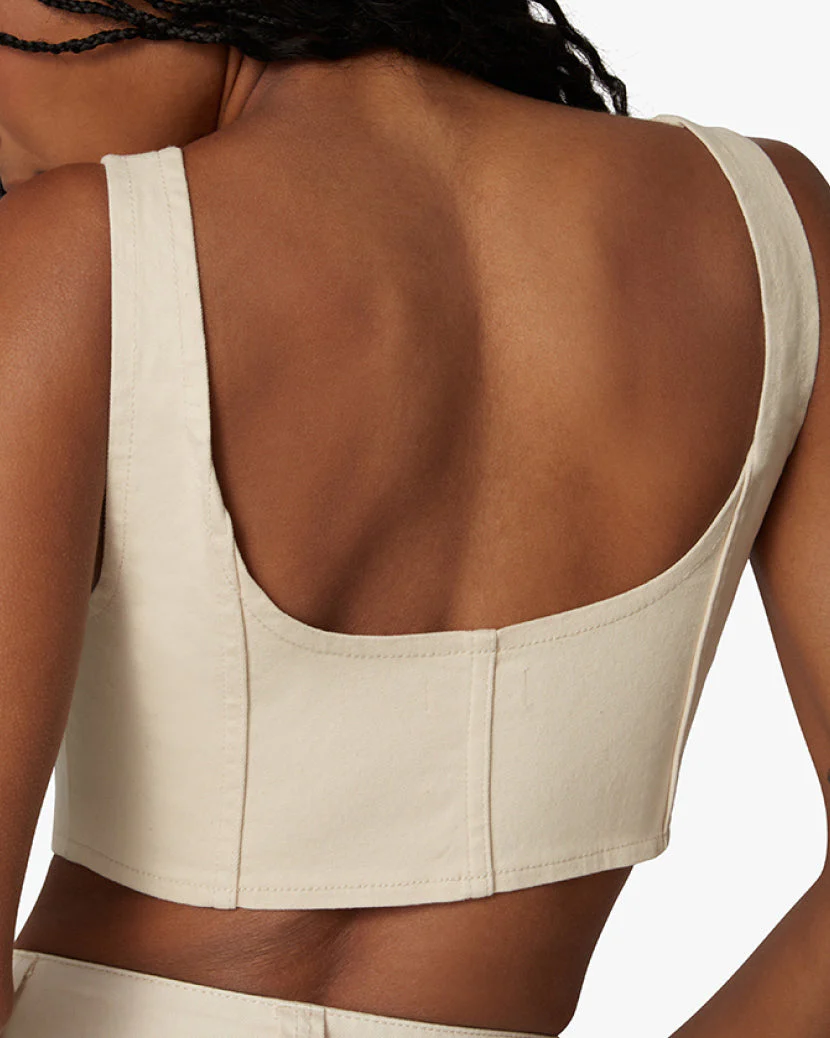 Denim Corset | Unbleached - Image 5