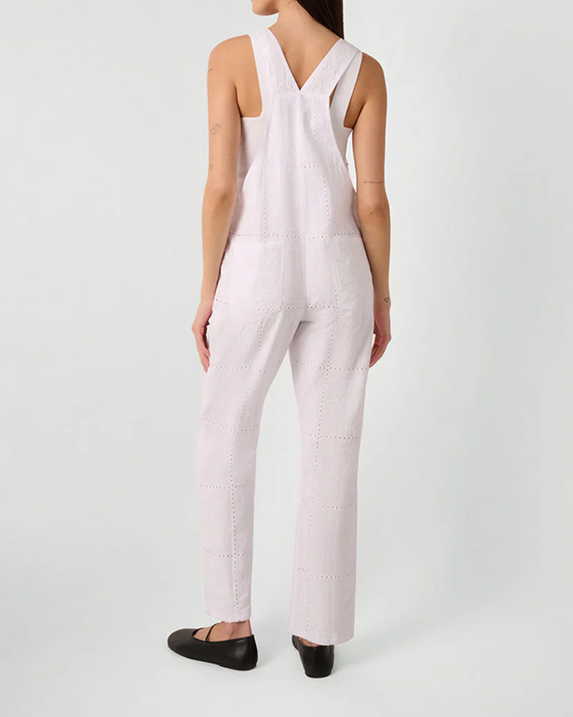 Eyelet Overall | White - Image 5