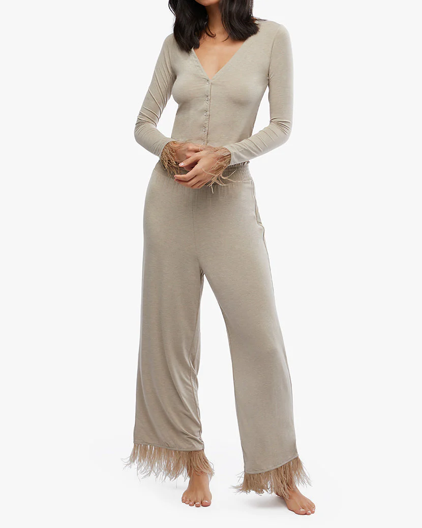 Feather Pull-On Pant | Heather Doe - Image 5