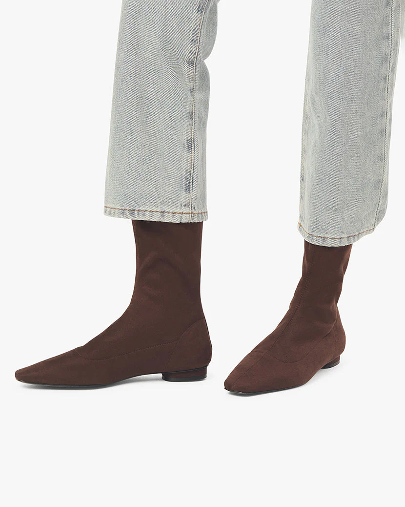 Flat Glove Boot | Chocolate