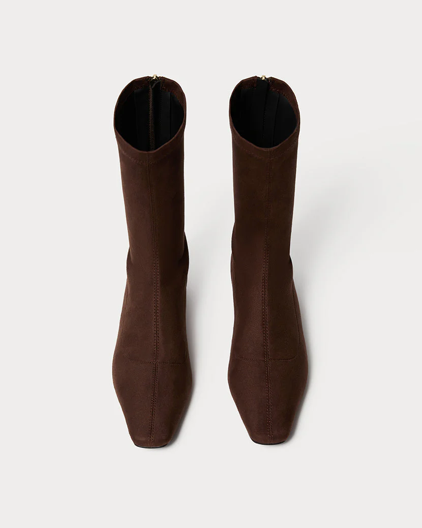 Flat Glove Boot | Chocolate - Image 2