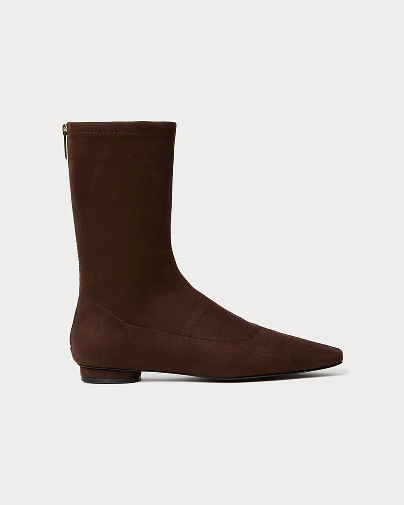 Flat Glove Boot | Chocolate - Image 4