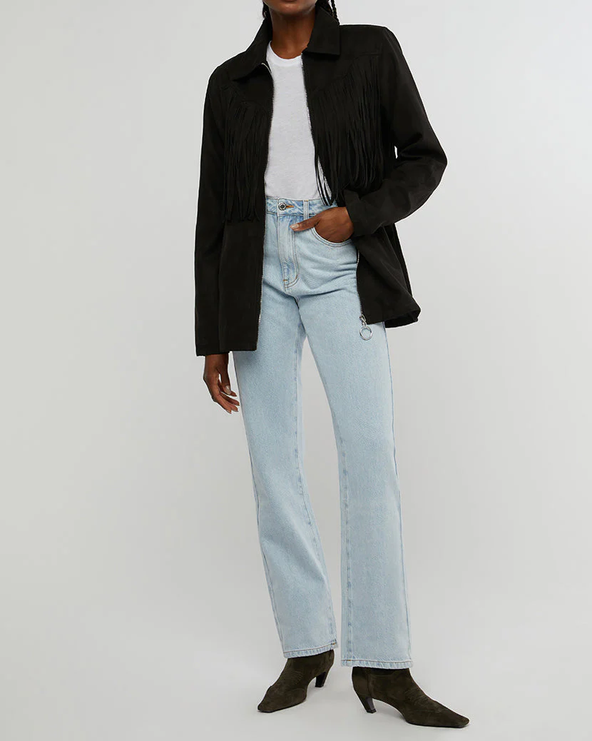 Fringe Jacket | Black - Image 3