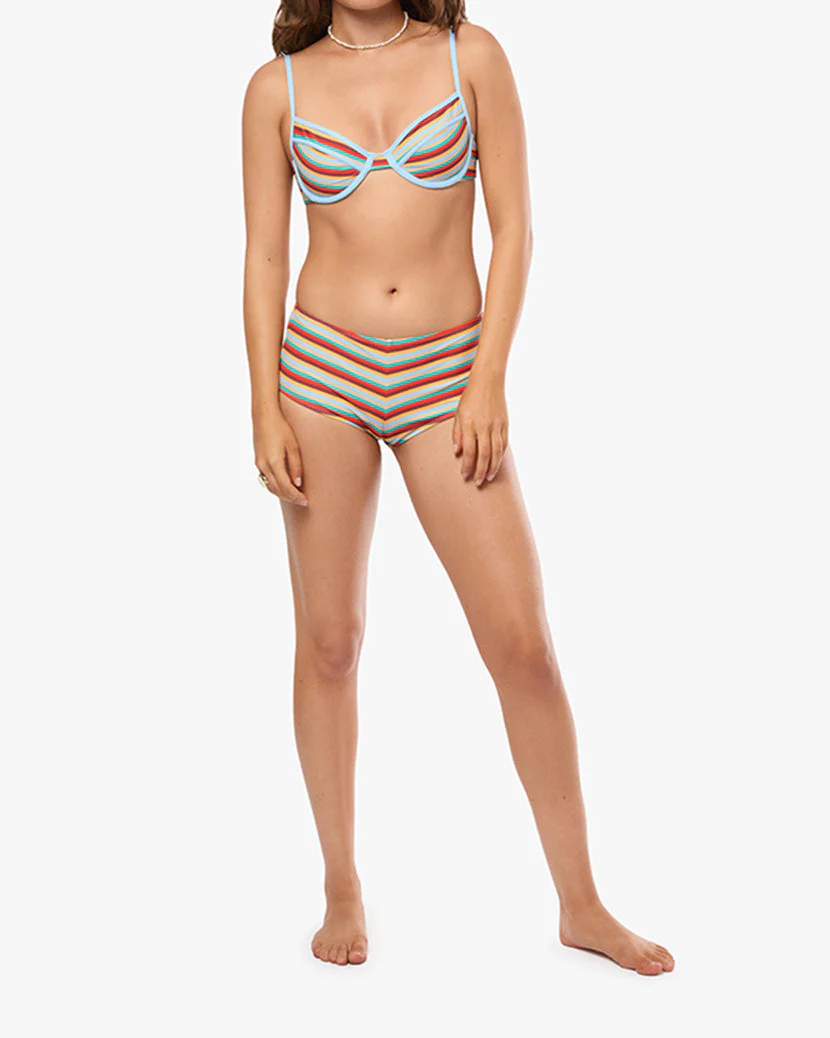 Full Coverage Underwire Bikini Top | Baby Blue - Image 5
