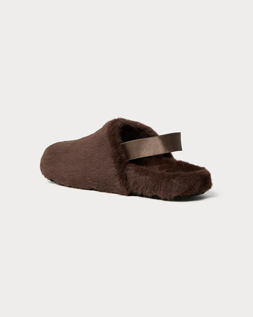 Fur Slipper | Chestnut - Image 6