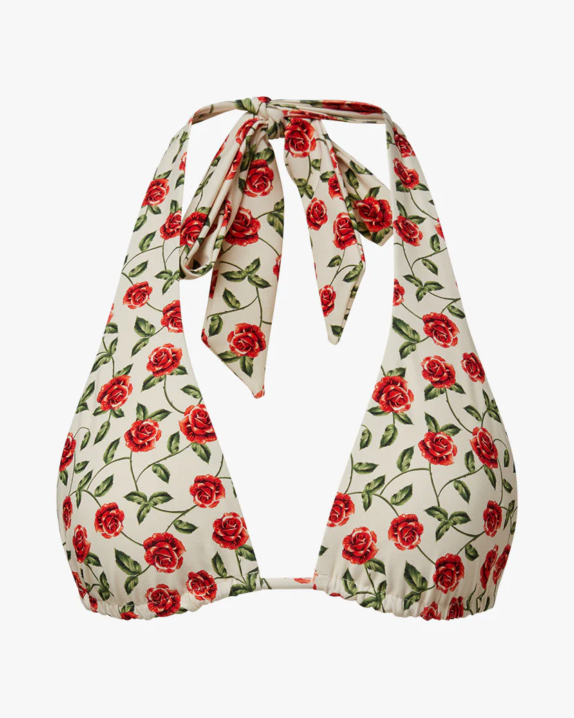 Halter Bikini Top | Off White (V2) - Image 2