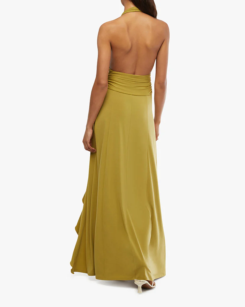 Halter Ruffle Maxi Dress | Willow - Image 7