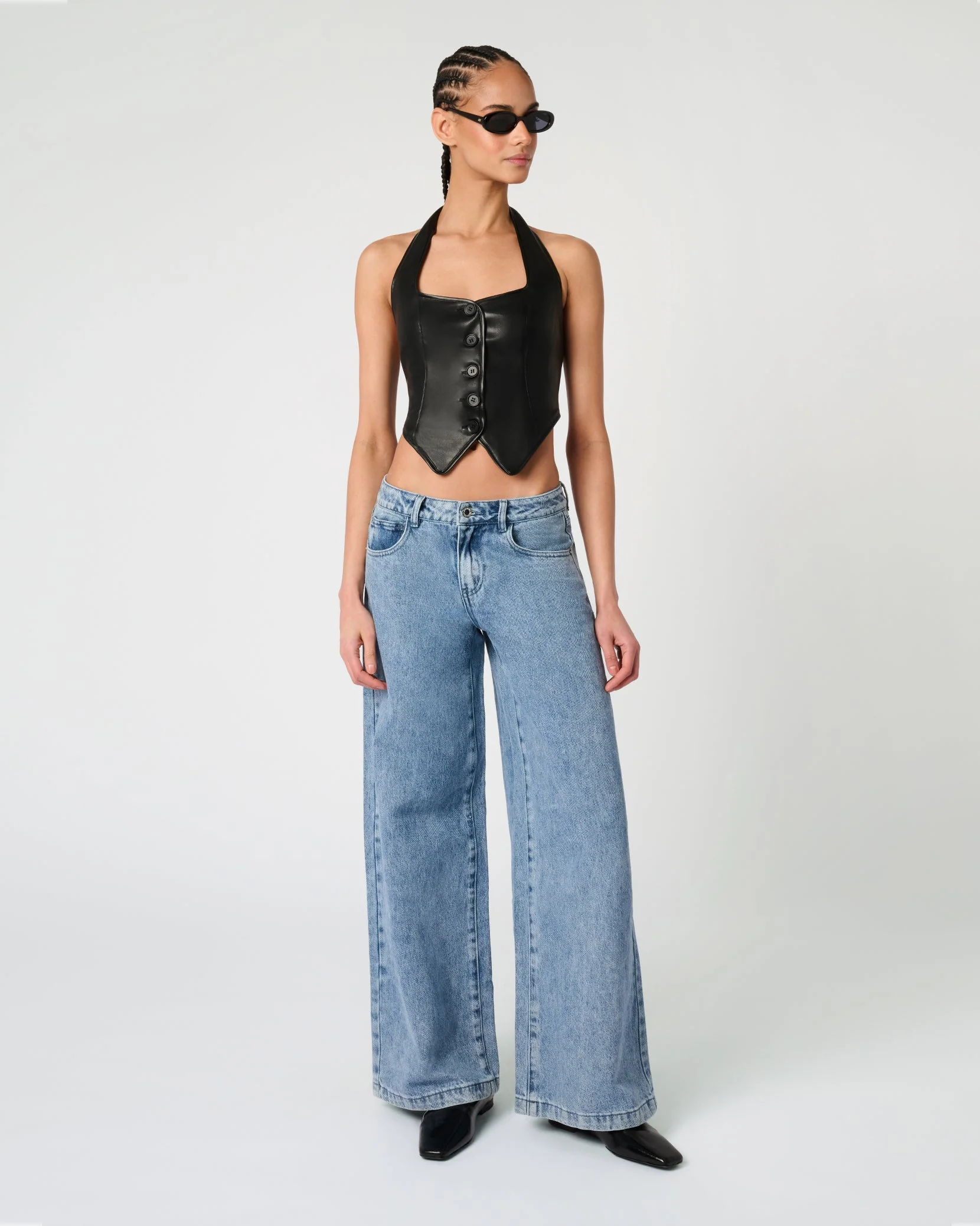 Halter Vest | Black - Image 3