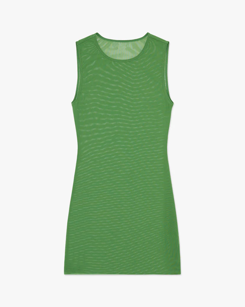 Knit Muscle Dress | Palm Green - Image 2