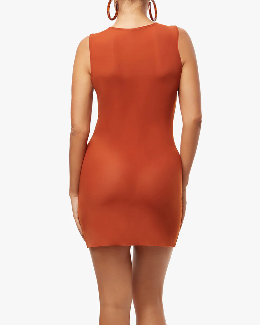 Knit Muscle Dress | Sahara - Image 4