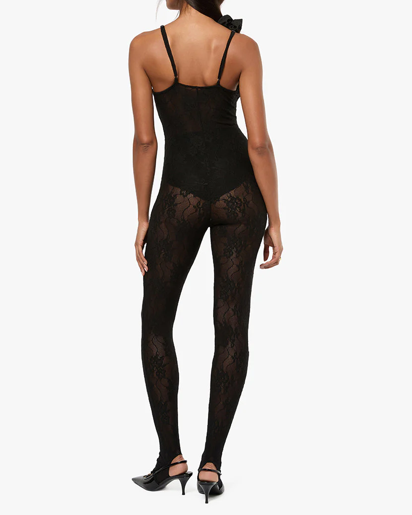 Lace Jumpsuit | Black - Image 5