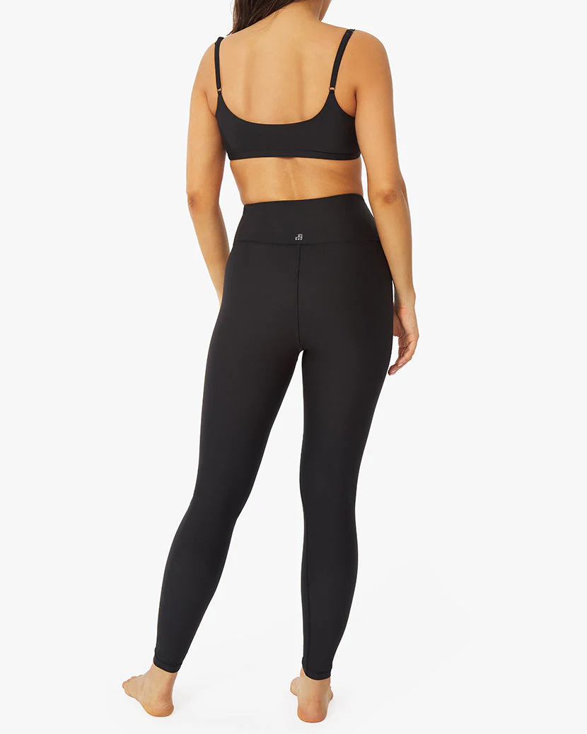 Lace-Up Legging Brushed Poly | Black - Image 5