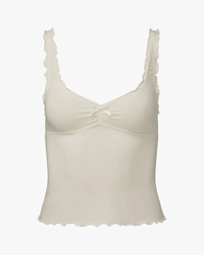 Lettuce Edge Tank | Ivory - Image 2
