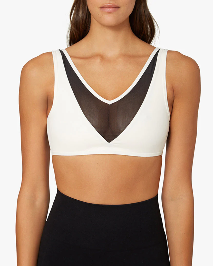 Mesh Bra | Off White - Image 3