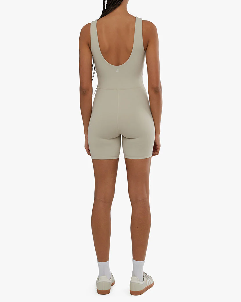 Mesh Romper | Stone - Image 5