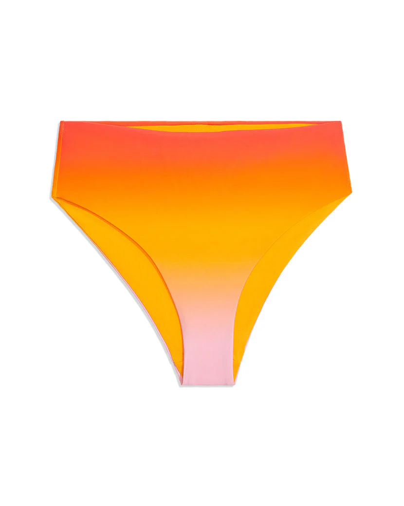 Mid-Rise Gradient Bikini Bottom | Baby Pink - Image 2