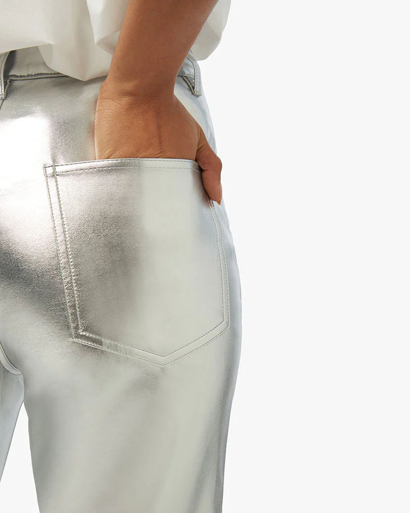 Mirror Shiny Metallic Straight Leg Pant | Mirror - Image 7
