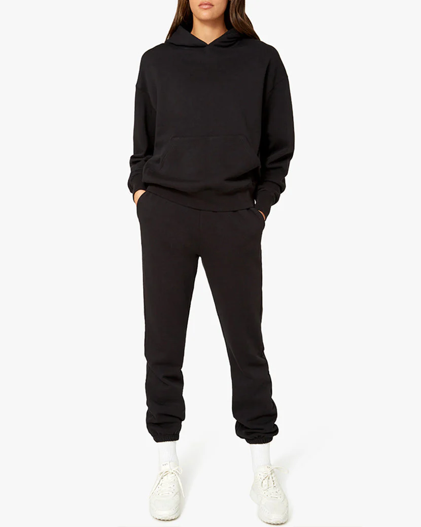 Oversized Hoodie | Black (V1) - Image 4
