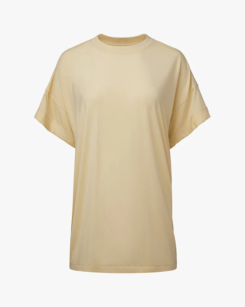 Oversized Sleep Tee | Cream - Image 2