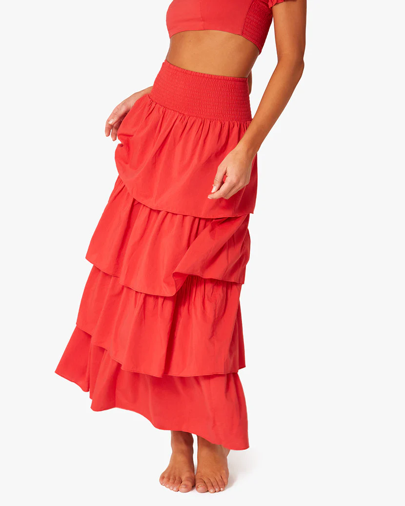 Paloma Skirt | Ruby - Image 4