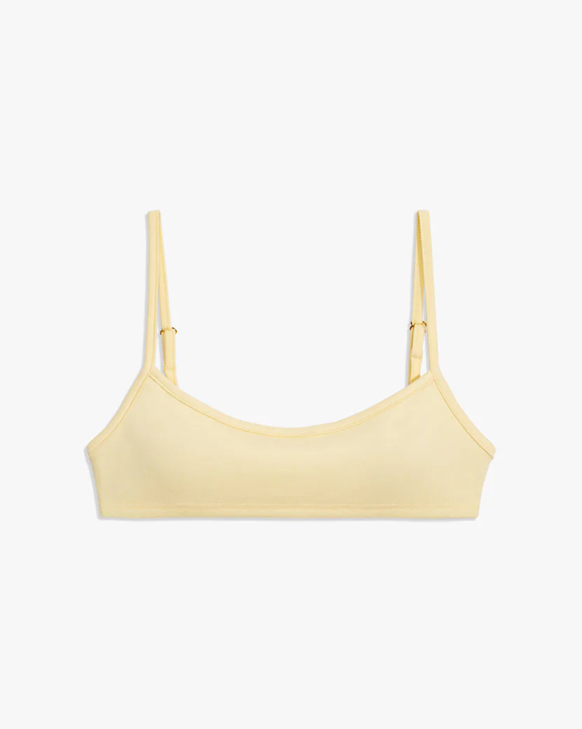 Pull On Bra Top | Buttermilk