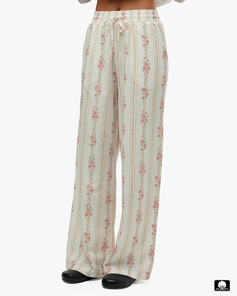 Pull On Pajama Bottom | Ivory