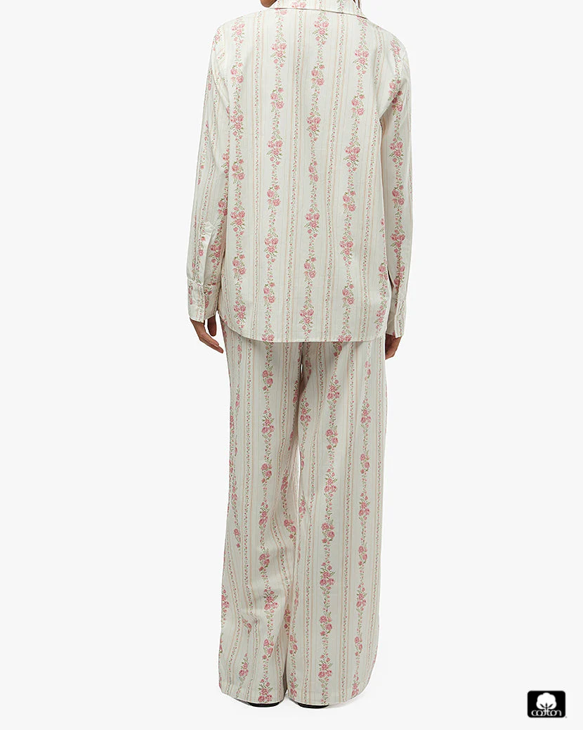 Pull On Pajama Bottom | Ivory - Image 4