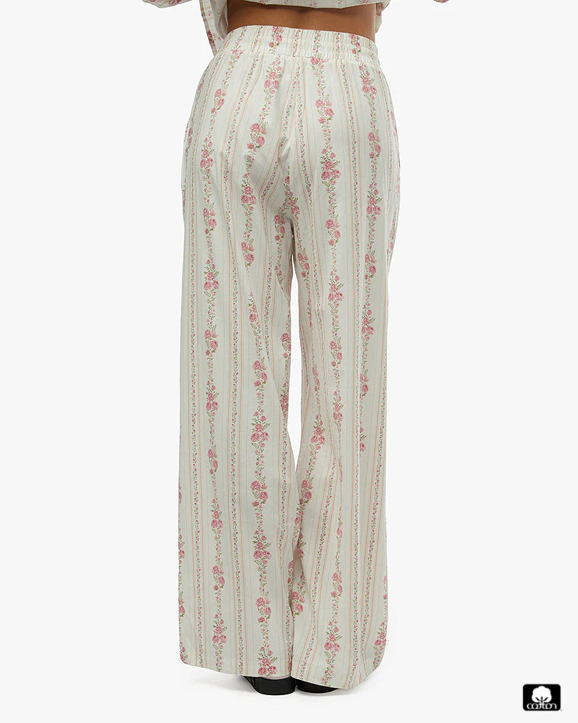 Pull On Pajama Bottom | Ivory - Image 5