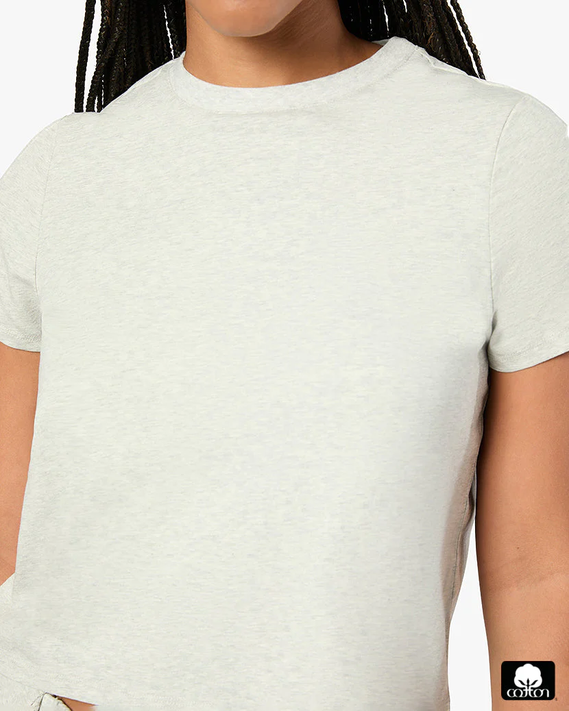 Relaxed Tee | Heather Grey - Image 4