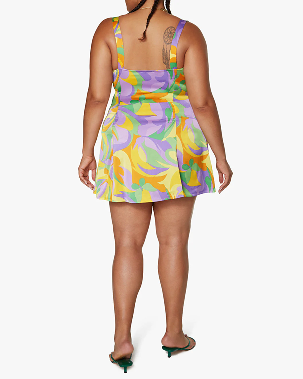 Ruched Cup Princess Dress | Multi - Image 5