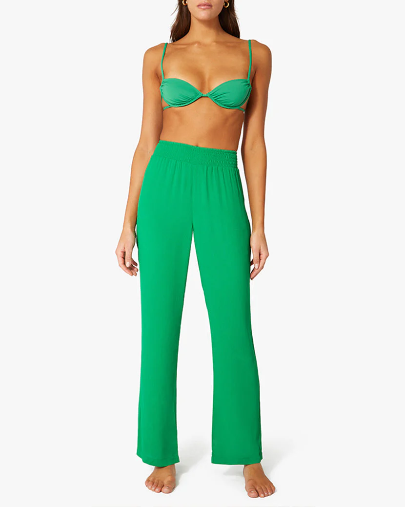 Ruched Underwire Bikini Top | Emerald - Image 5