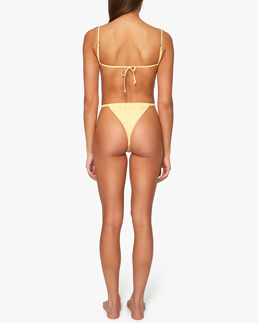 Ruched Underwire Bikini Top | Sand - Image 4