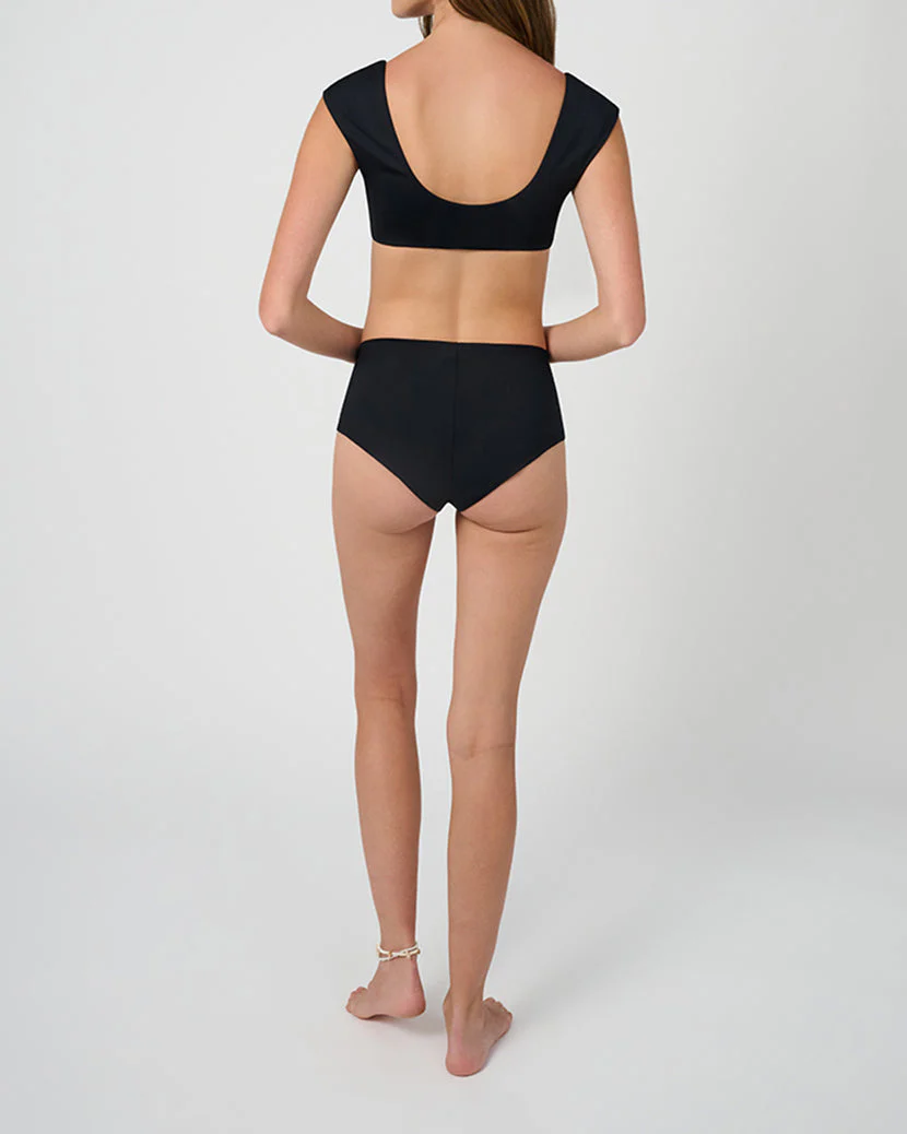 Sailor Swim Short | Black x Off White - Image 6