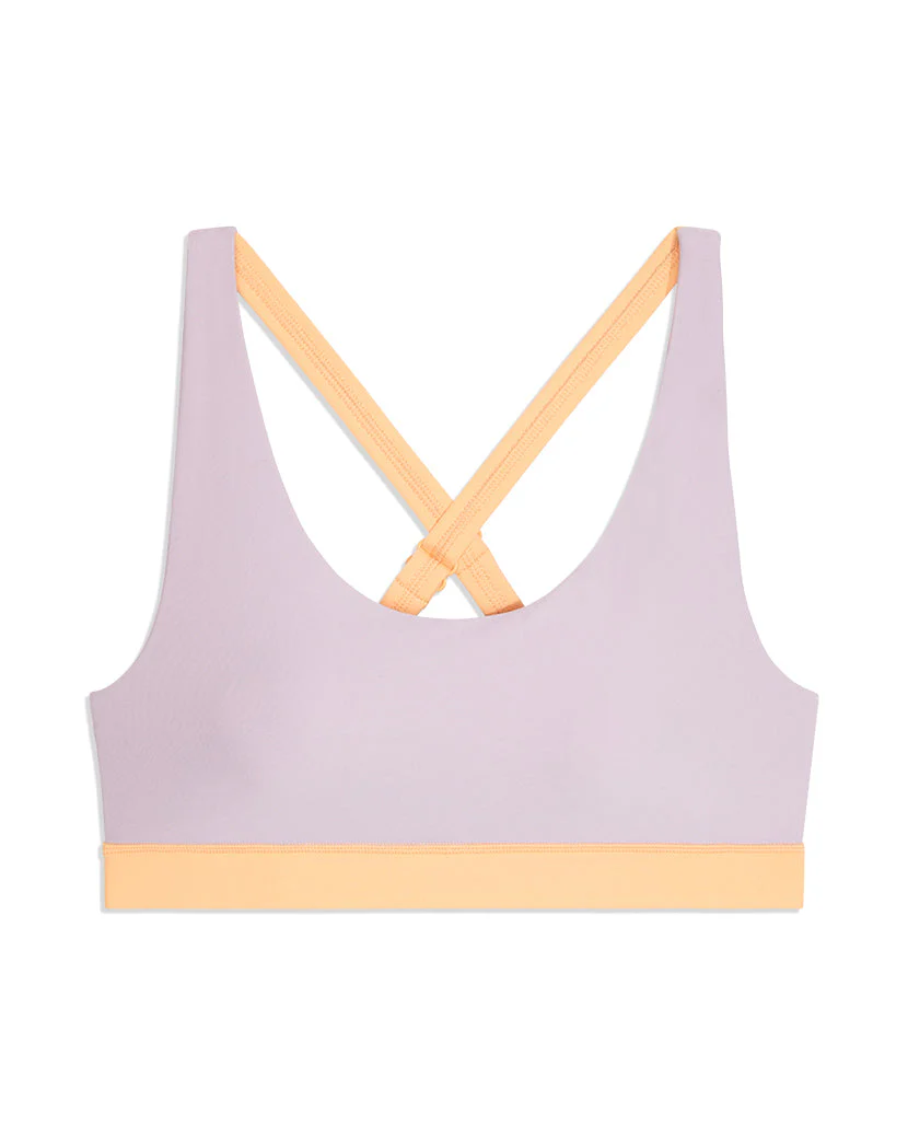Scoop Bra Top Brushed Poly | Fair Orchid Peach Cobbler - Image 2
