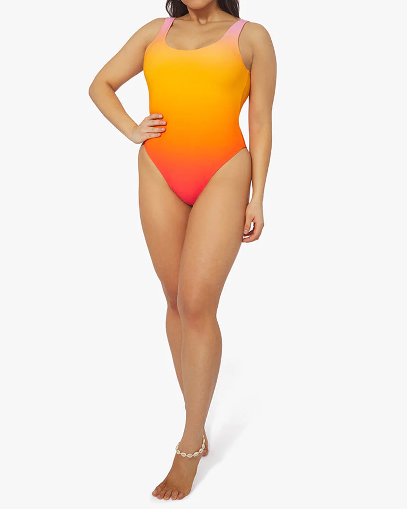 Scoop Gradient One Piece | Baby Pink - Image 5