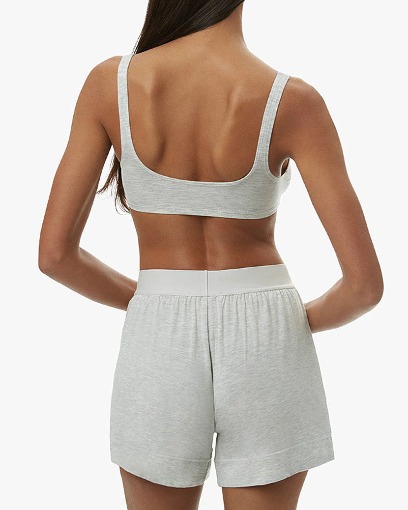 Scoop Jersey Bra | Heather Grey - Image 5
