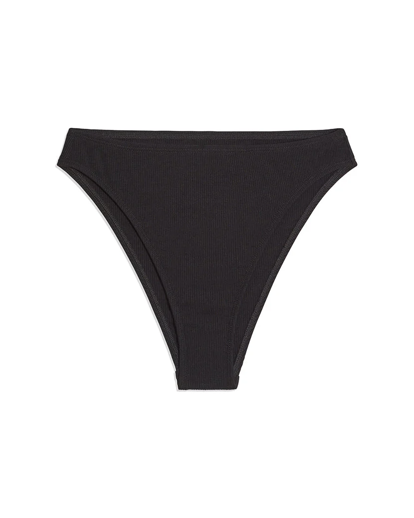 Scoop Rib Bottom | Black - Image 3