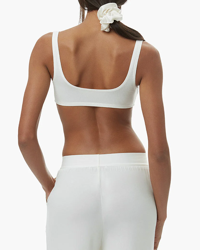 Scoop Rib Bra | Ivory (V2) - Image 4