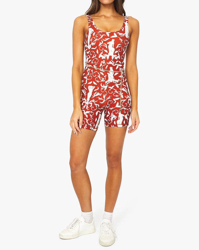 Scoop Statues Bodysuit | Rust - Image 4