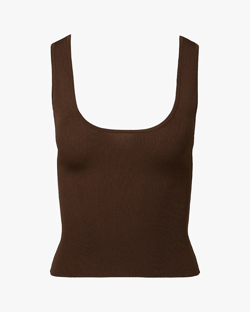 Scoop Top | Chestnut - Image 2