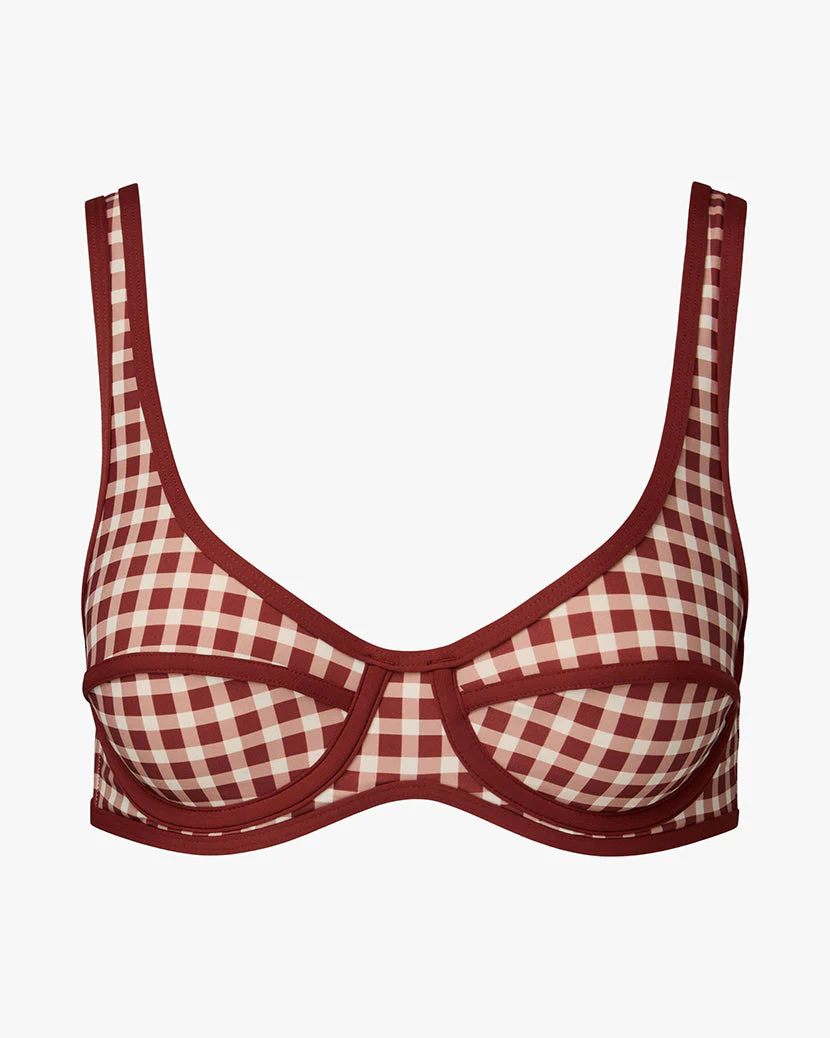 Scoop Underwire Top | Sangria x Off White - Image 2