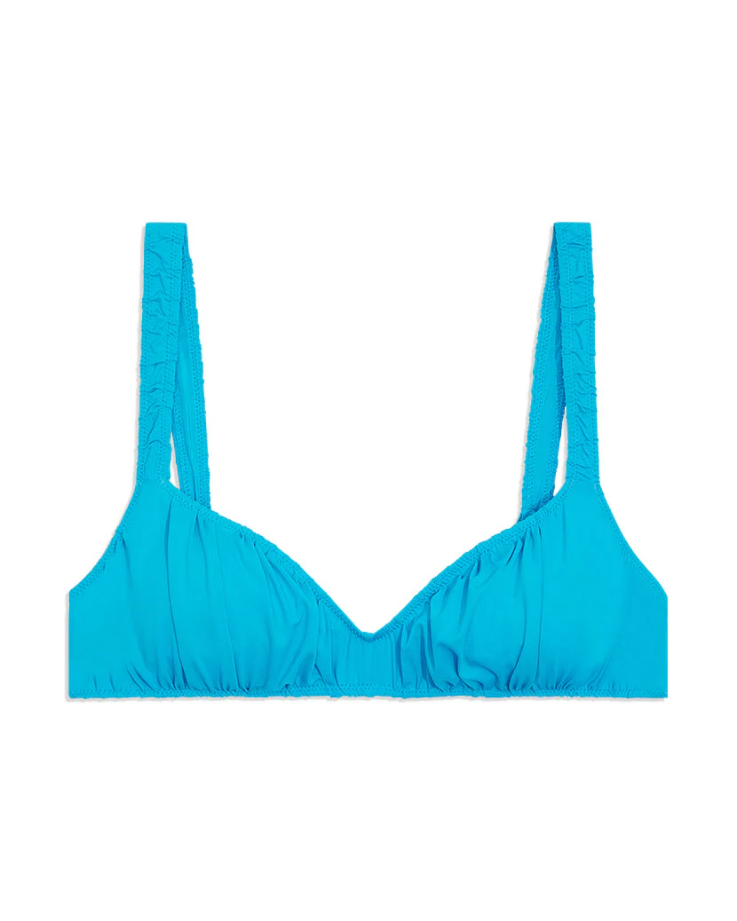Scrunchie Bikini Top | Ocean Blue - Image 3