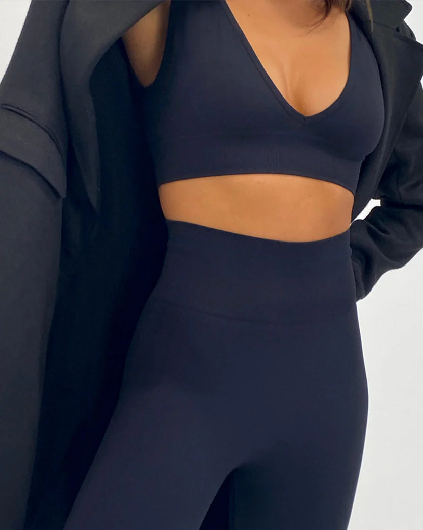 Seamless Leggings | Black (V4) - Image 4